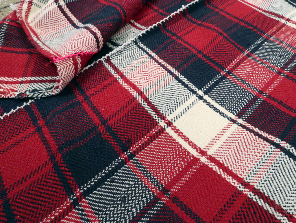 Vintage Persian Square Textile, No.28959 - Staging