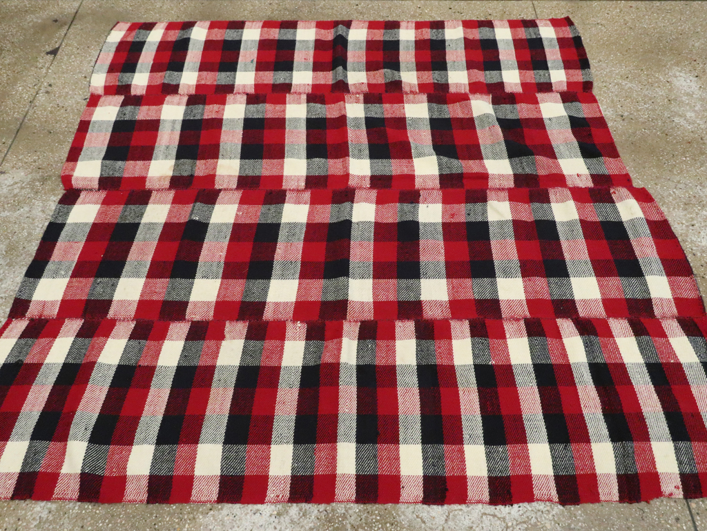 Vintage Persian Square Textile, No.28962 - Staging