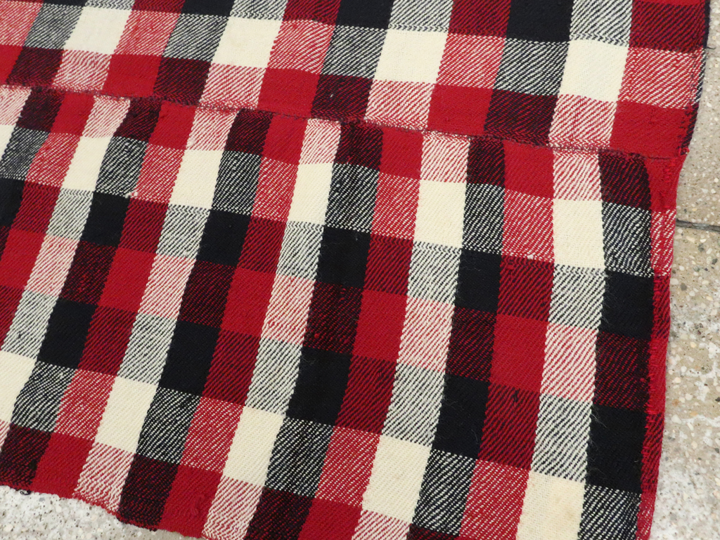 Vintage Persian Square Textile, No.28962 - Staging