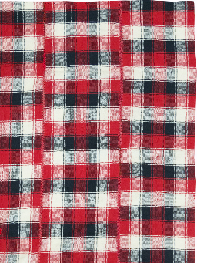 Vintage Persian Square Textile, No.28968 - Staging