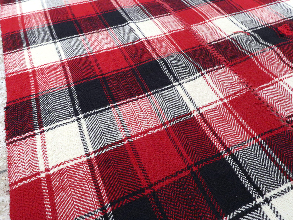 Vintage Persian Square Textile, No.28968 - Staging