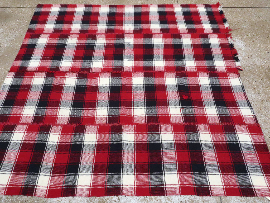 Vintage Persian Square Textile, No.28968 - Staging