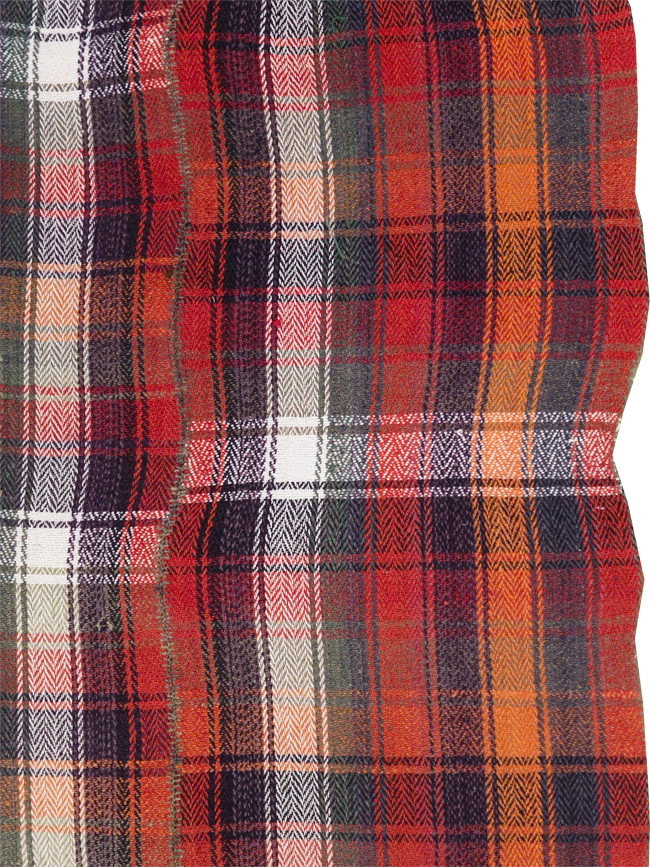 Vintage Persian Square Textile, No.28972 - Staging