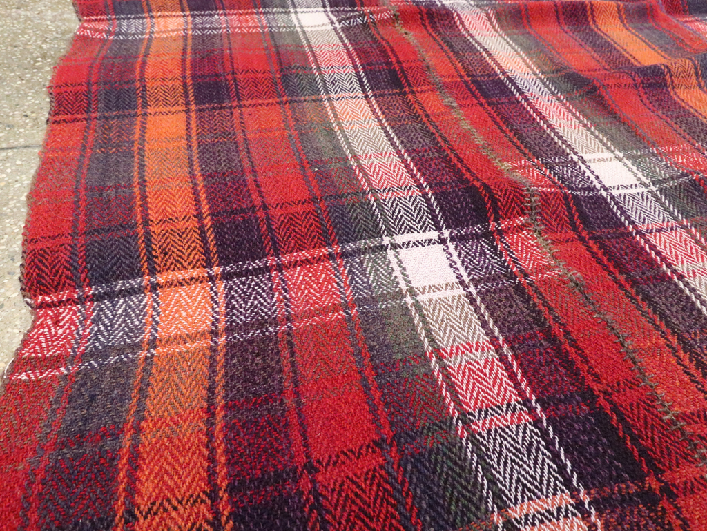 Vintage Persian Square Textile, No.28972 - Staging