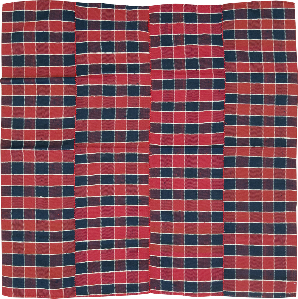 Vintage Persian Square Textile, No.28978 - Staging