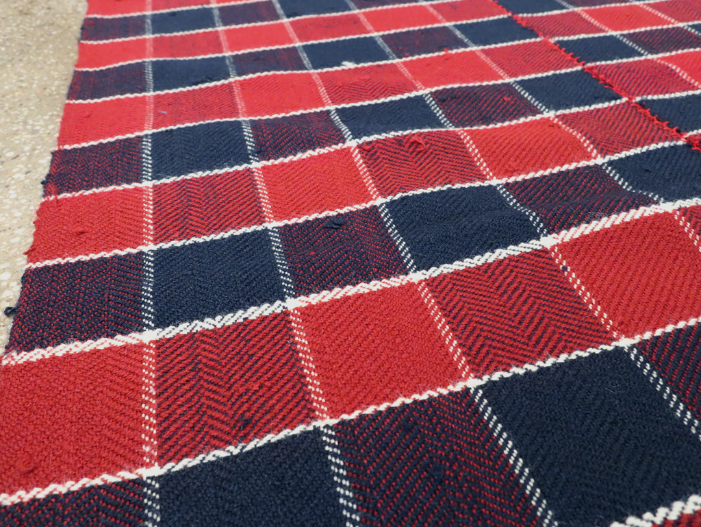 Vintage Persian Square Textile, No.28978 - Staging