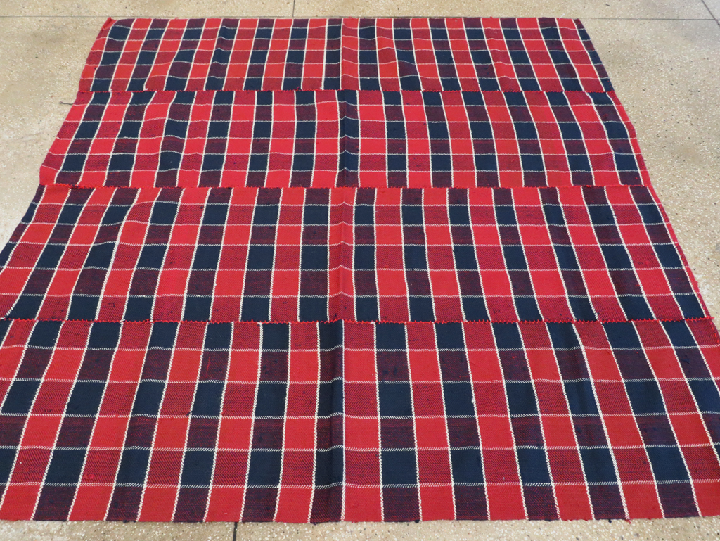 Vintage Persian Square Textile, No.28978 - Staging