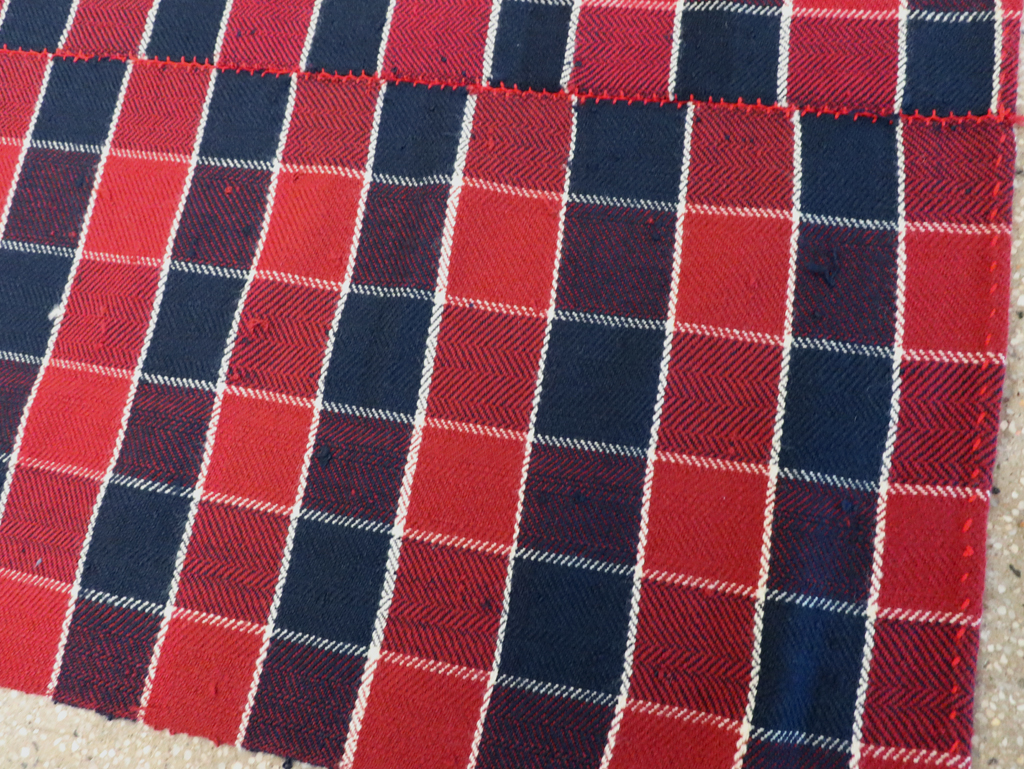 Vintage Persian Square Textile, No.28978 - Staging