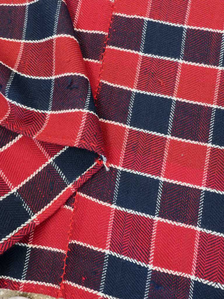 Vintage Persian Square Textile, No.28978 - Staging