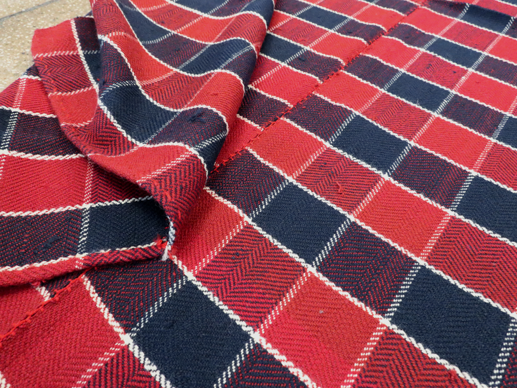 Vintage Persian Square Textile, No.28978 - Staging