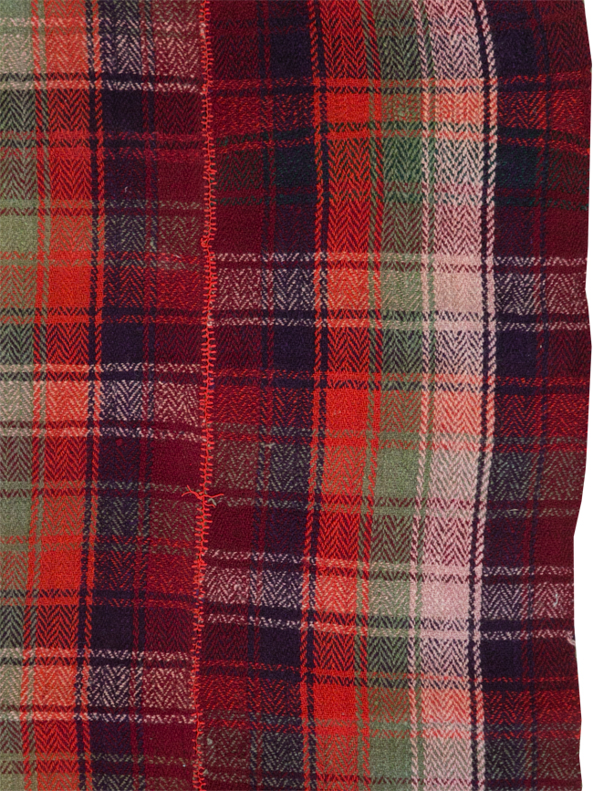 Vintage Persian Square Textile, No.28981 - Staging