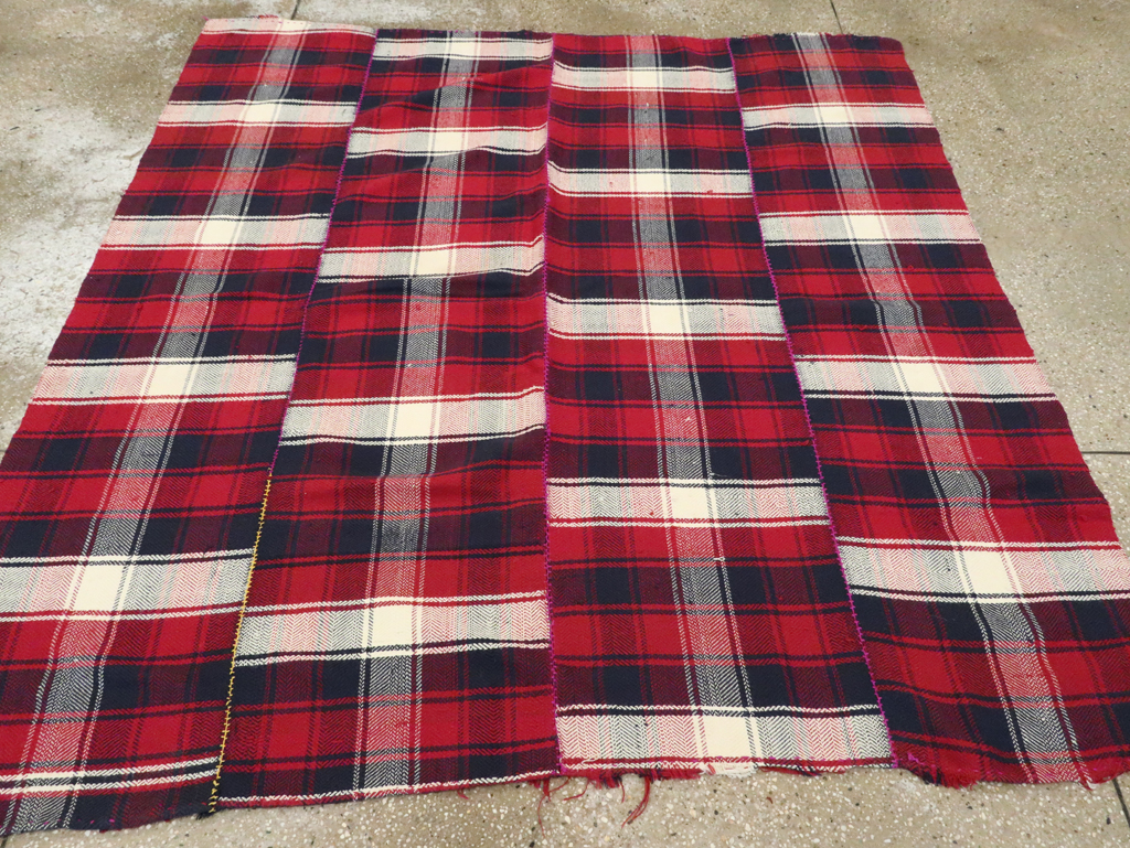 Vintage Persian Square Textile, No.28982 - Staging