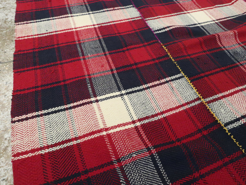 Vintage Persian Square Textile, No.28982 - Staging