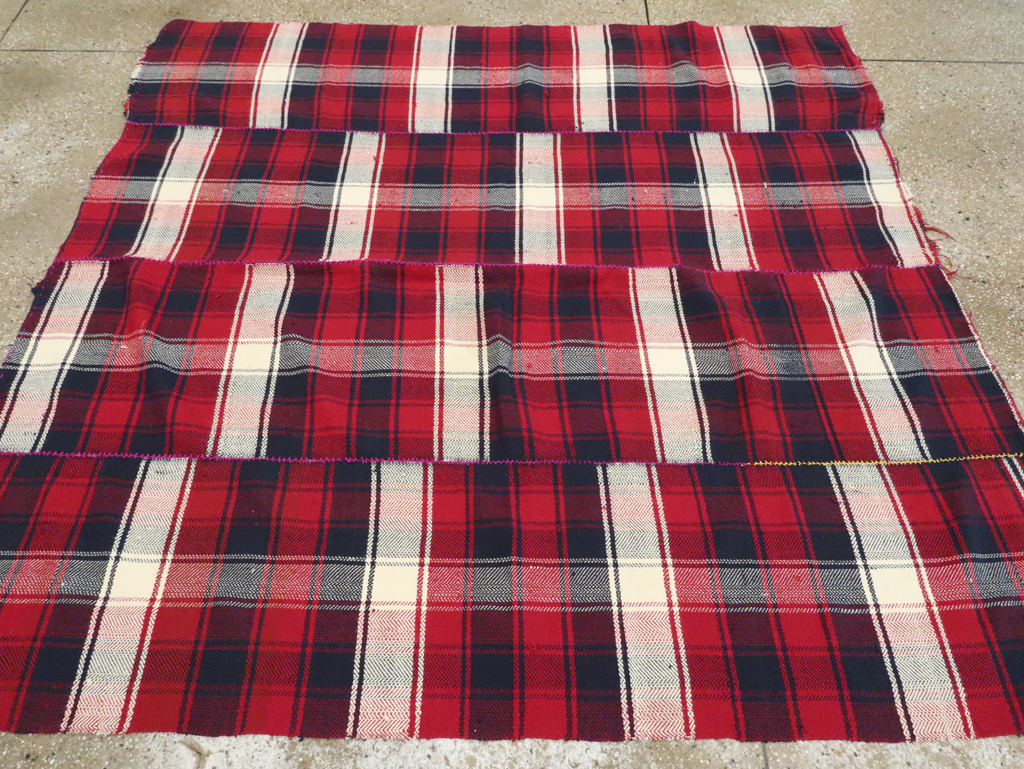 Vintage Persian Square Textile, No.28982 - Staging