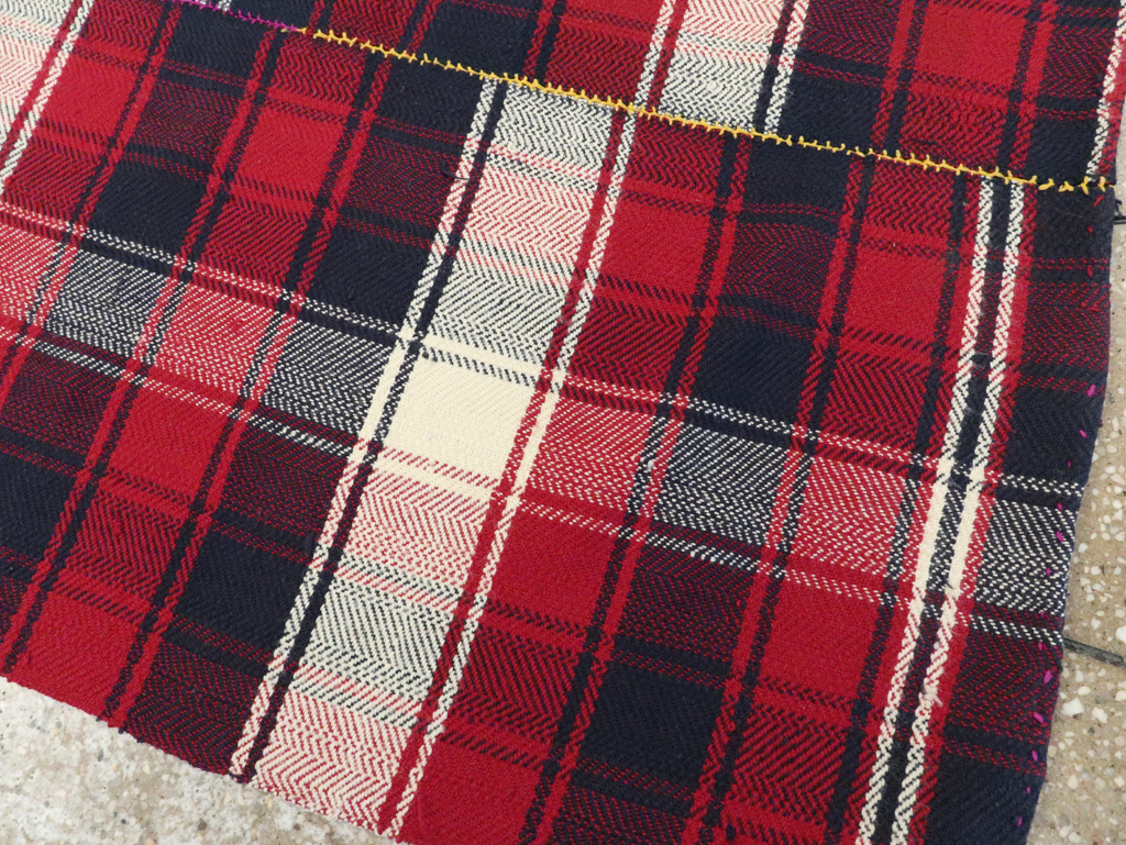 Vintage Persian Square Textile, No.28982 - Staging