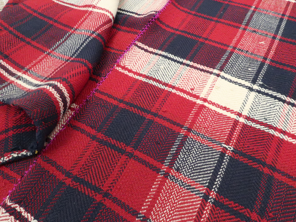 Vintage Persian Square Textile, No.28982 - Staging