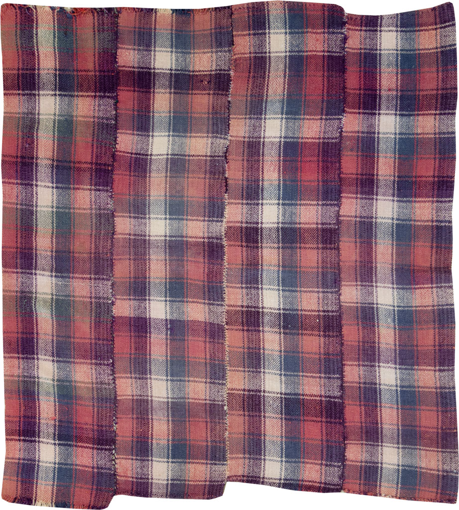 Vintage Persian Square Textile, No.28983 - Staging