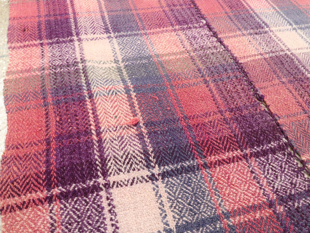 Vintage Persian Square Textile, No.28983 - Staging