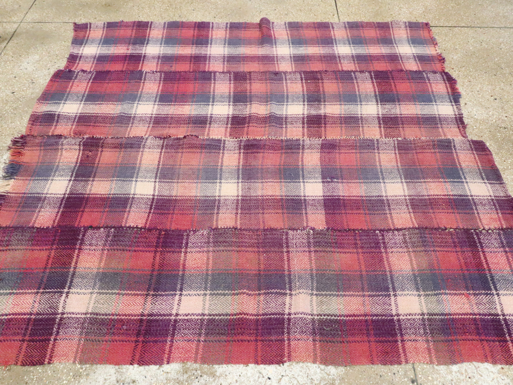 Vintage Persian Square Textile, No.28983 - Staging