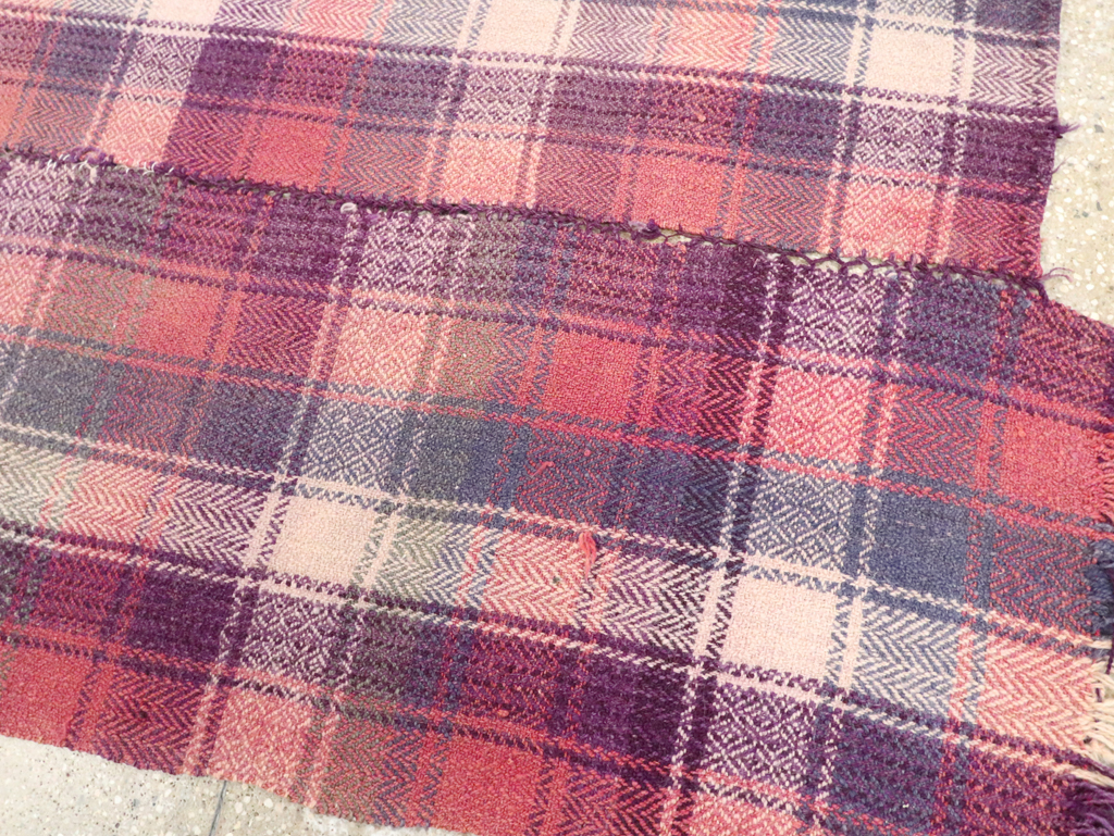 Vintage Persian Square Textile, No.28983 - Staging