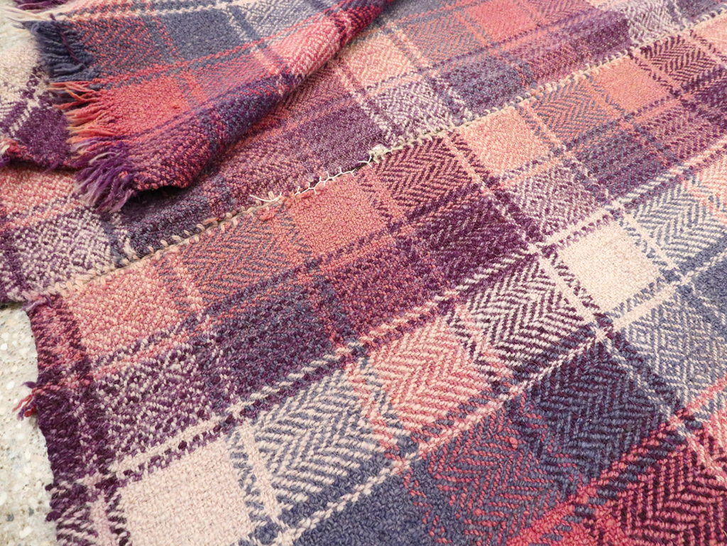 Vintage Persian Square Textile, No.28983 - Staging