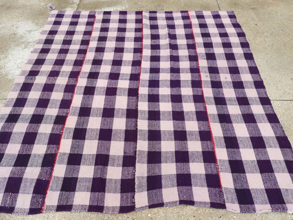 Vintage Persian Square Textile, No.28990 - Staging