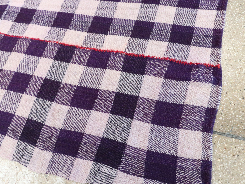 Vintage Persian Square Textile, No.28990 - Staging