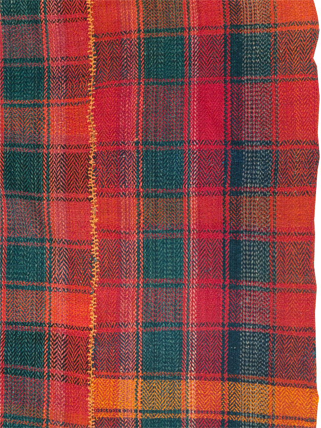 Vintage Persian Square Textile, No.28995 - Staging