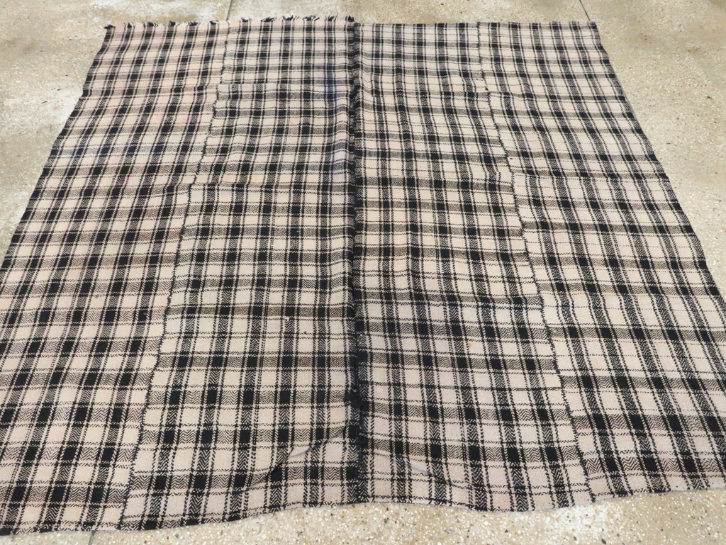 Vintage Persian Square Textile, No.28997 - Staging