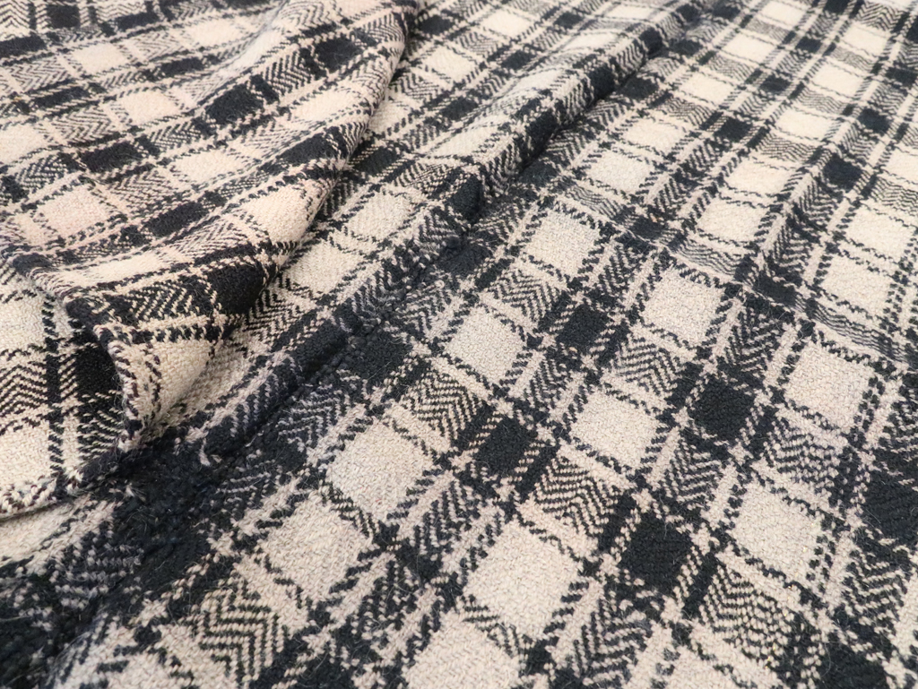 Vintage Persian Square Textile, No.28997 - Staging