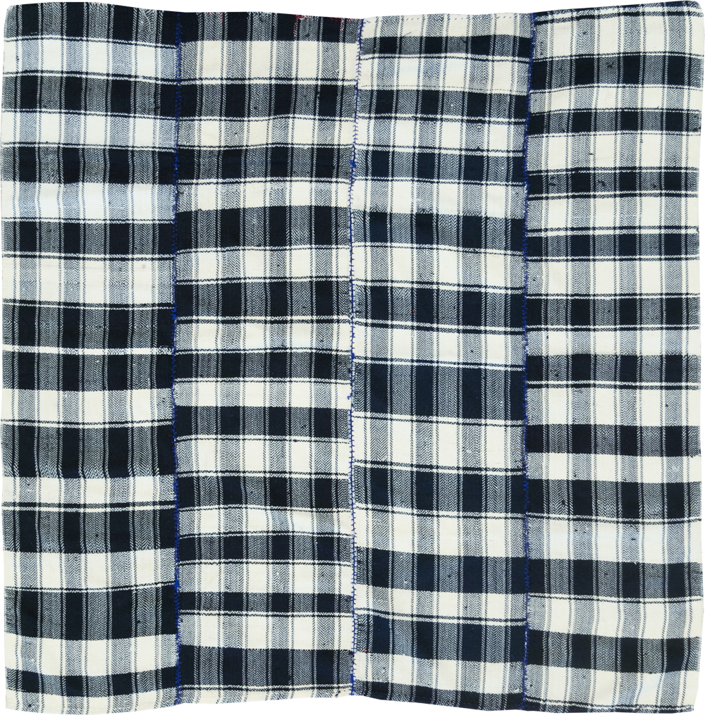 Vintage Persian Square Textile, No.29000 - Staging