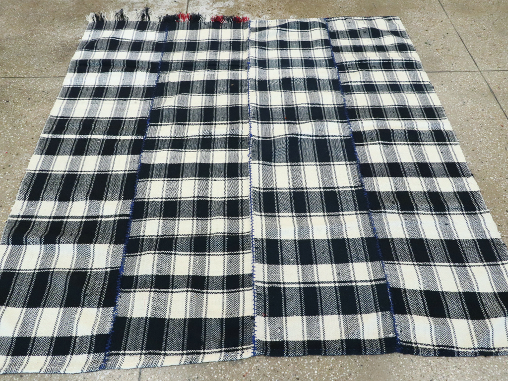 Vintage Persian Square Textile, No.29000 - Staging