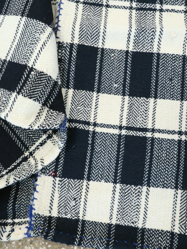 Vintage Persian Square Textile, No.29000 - Staging