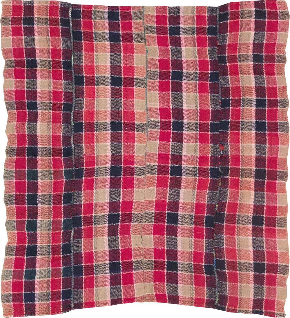 Vintage Persian Square Textile, No.29012 - Staging