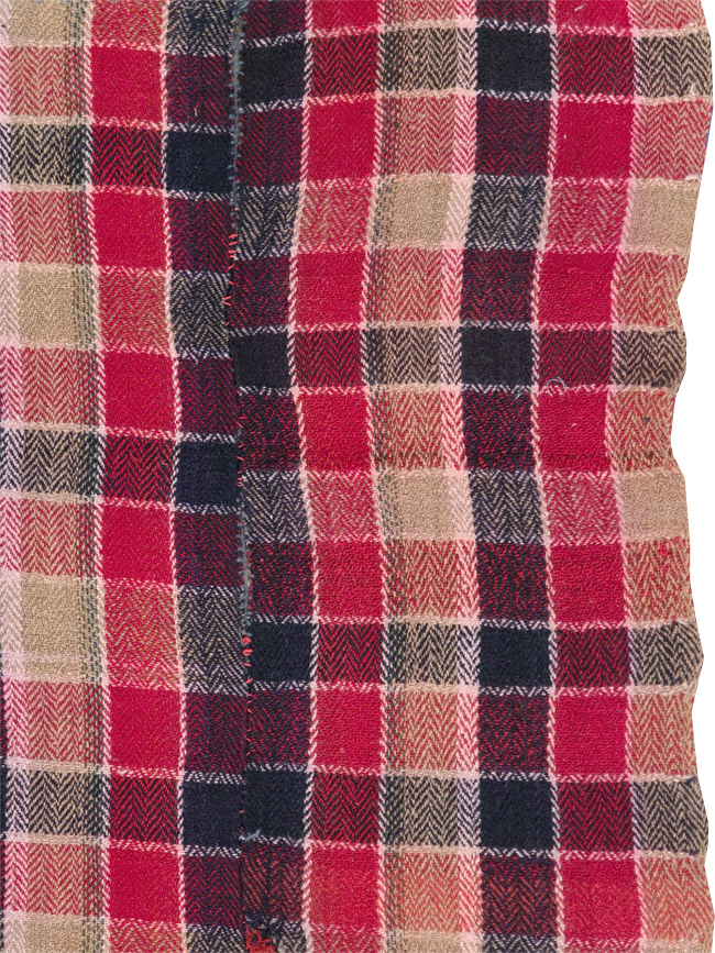 Vintage Persian Square Textile, No.29012 - Staging