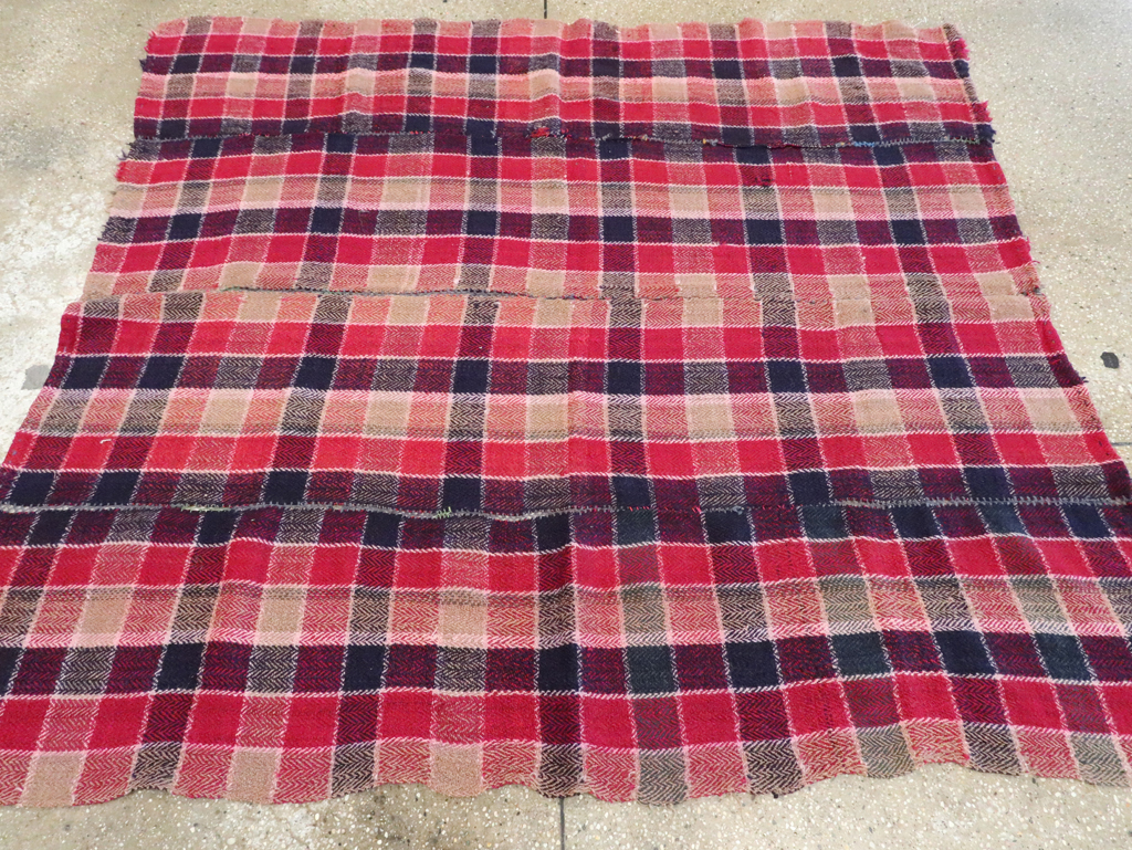 Vintage Persian Square Textile, No.29012 - Staging