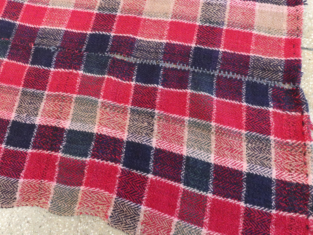 Vintage Persian Square Textile, No.29012 - Staging