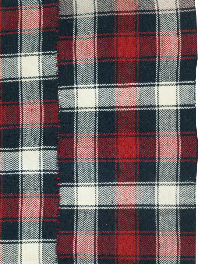 Vintage Persian Square Textile, No.29023 - Staging