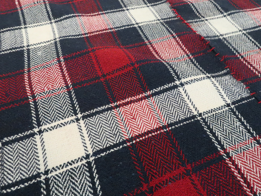 Vintage Persian Square Textile, No.29023 - Staging