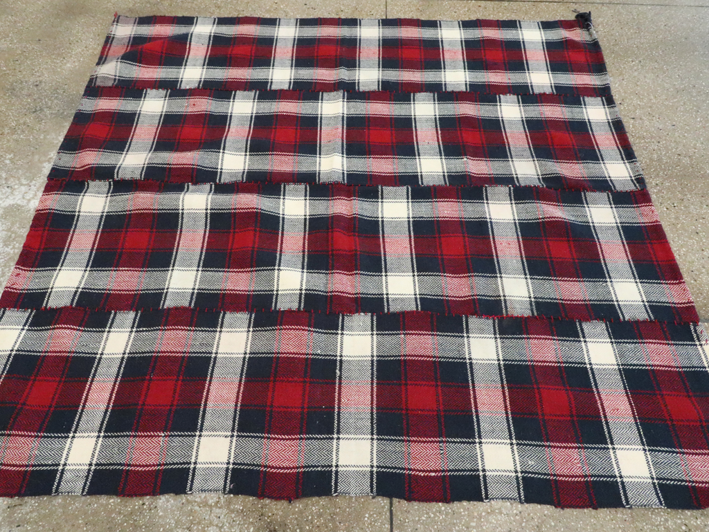 Vintage Persian Square Textile, No.29023 - Staging