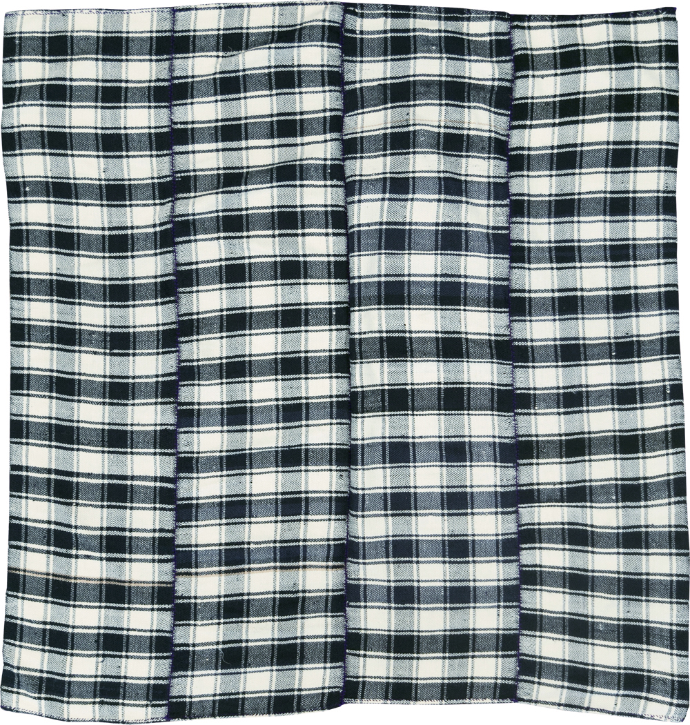 Vintage Persian Square Textile, No.29027 - Staging