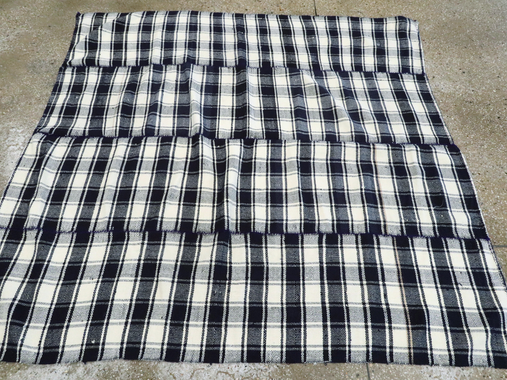 Vintage Persian Square Textile, No.29027 - Staging