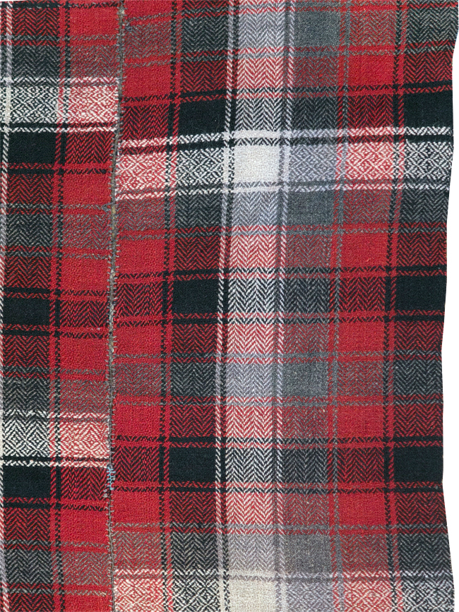 Vintage Persian Square Textile, No.29033 - Staging