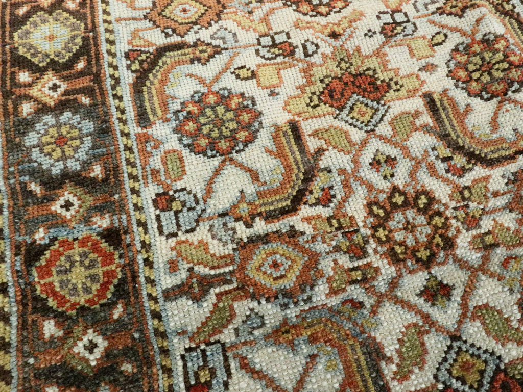 Antique Persian Mahal Runner, No.29040 - Staging