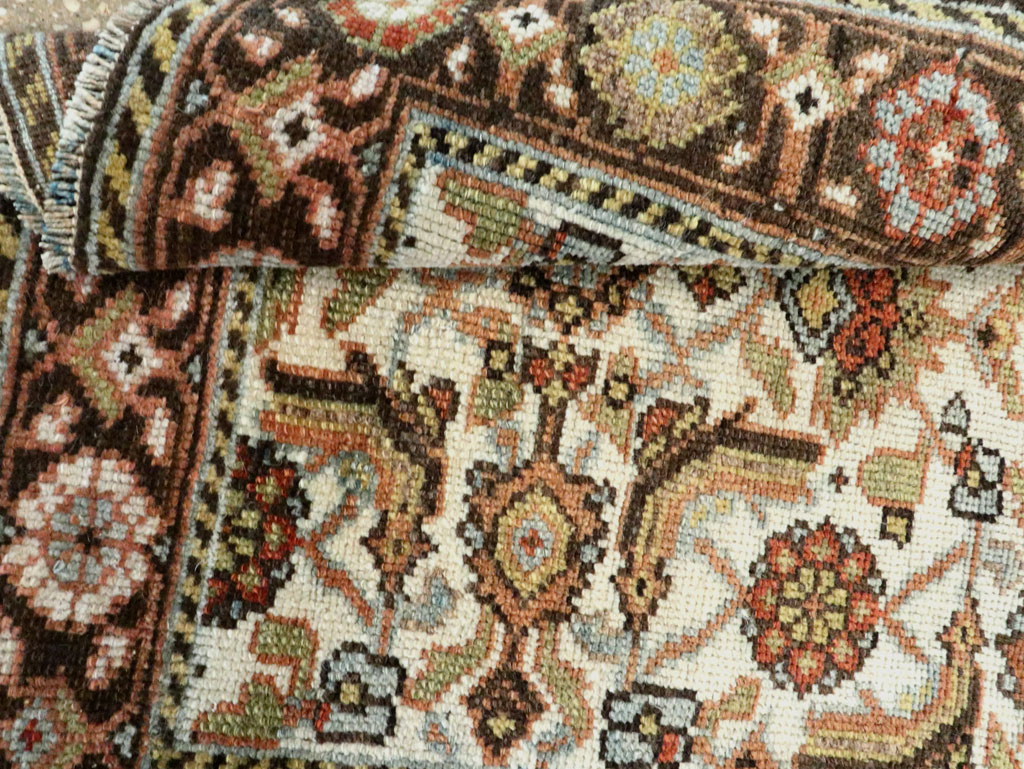 Antique Persian Mahal Runner, No.29040 - Staging