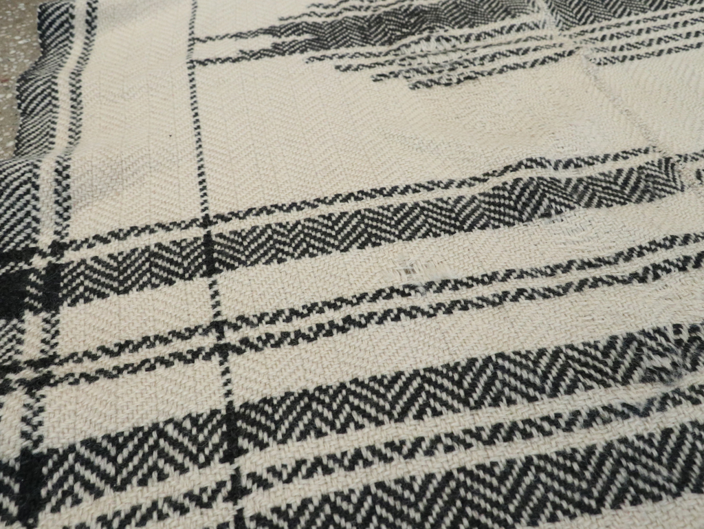 Vintage Persian Textile Flatweave, No.29041 - Staging