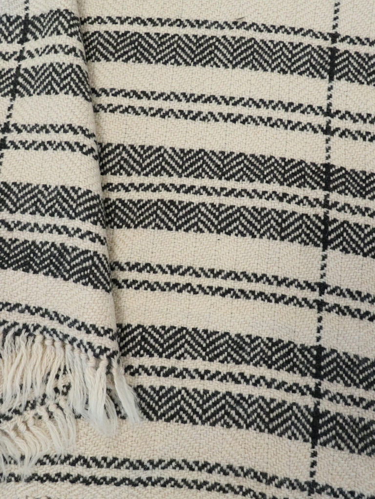 Vintage Persian Textile Flatweave, No.29041 - Staging