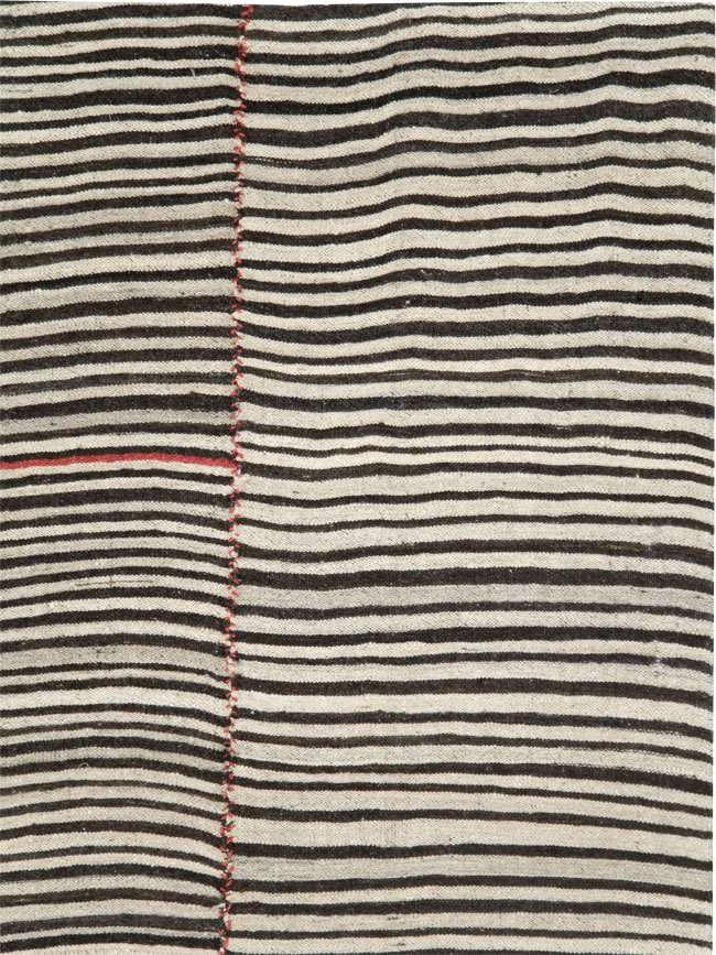 Vintage Persian Flatweave, No.29046 - Staging