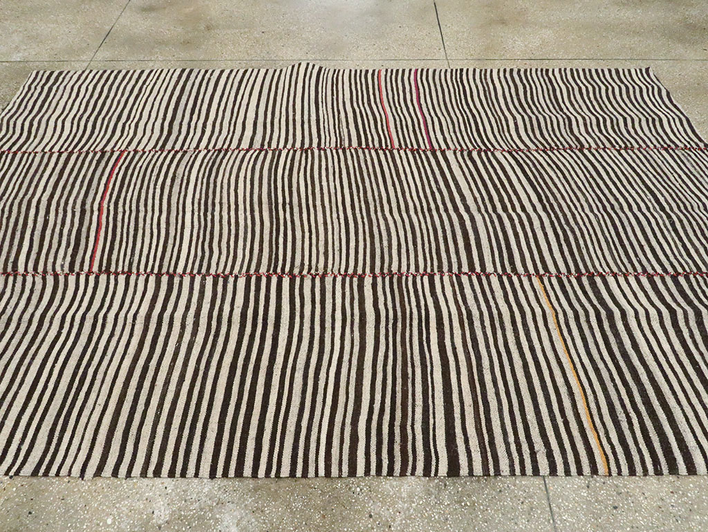 Vintage Persian Flatweave, No.29046 - Staging