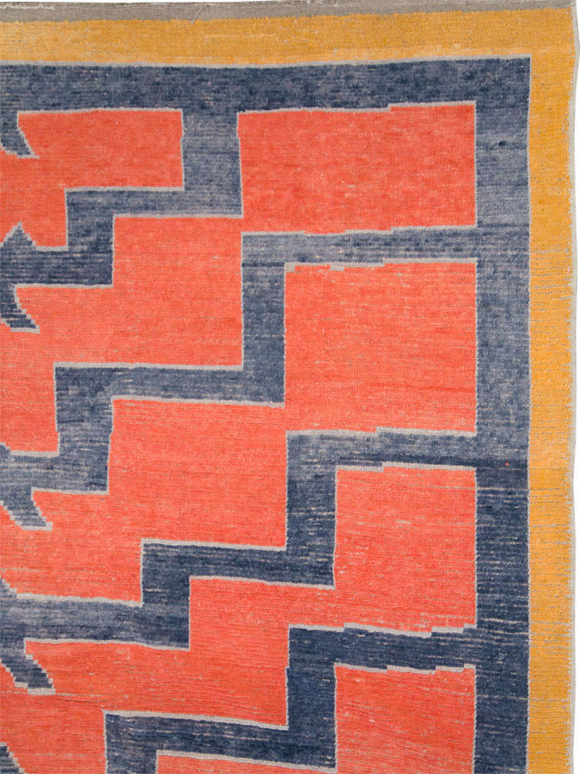 Modern Turkish Tulu Large Room Size Carpet, No.29048 - Staging